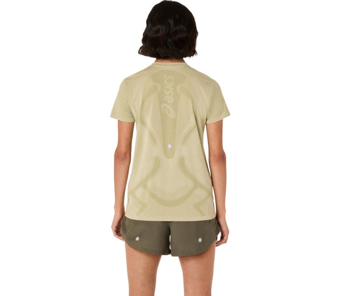 Asics ROAD SEAMLESS LÖPARTSHIRT Beige