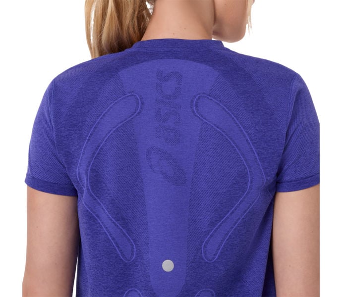 Asics ROAD SEAMLESS LÖPARTSHIRT Blå