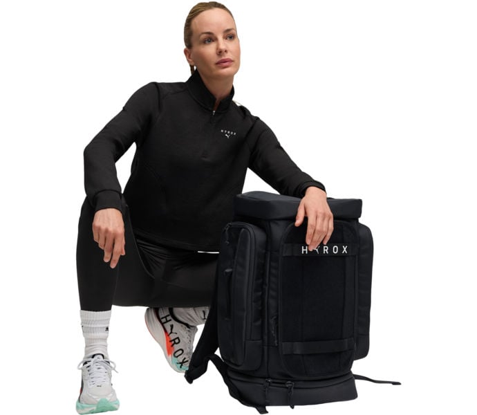Puma HYROX CLOUDSPUN 1/4 ZIP TRÄNINGSTRÖJA Svart