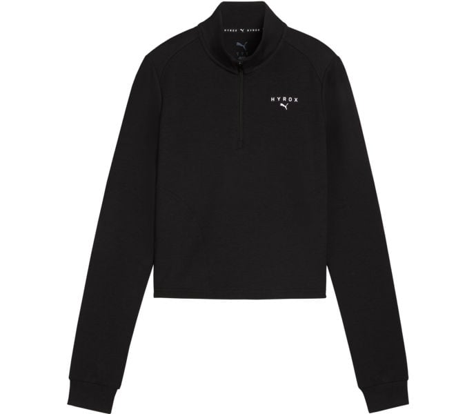 Puma HYROX CLOUDSPUN 1/4 ZIP TRÄNINGSTRÖJA Svart