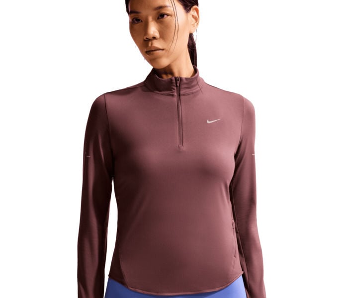 Nike DRI-FIT SWIFT HALF ZIP LÖPARTRÖJA Rosa