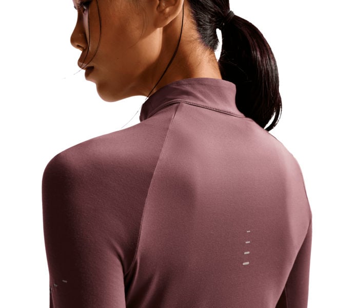 Nike DRI-FIT SWIFT HALF ZIP LÖPARTRÖJA Rosa