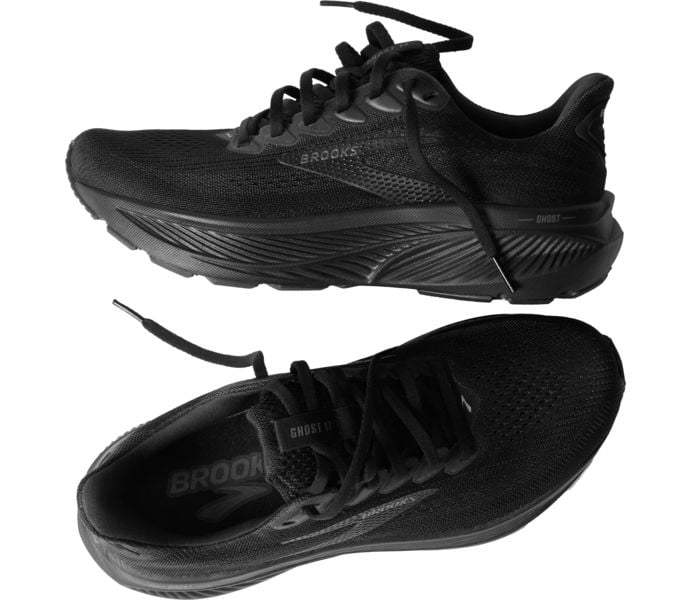Brooks GHOST 17 WIDE LÖPARSKOR Svart