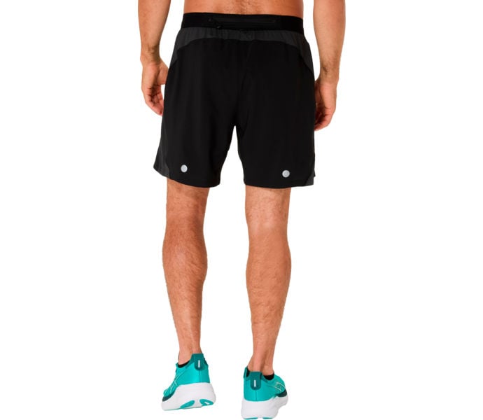 Asics ROAD 7IN LÖPARSHORTS Svart