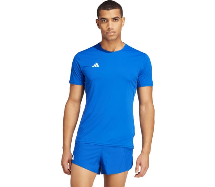 adidas ADIZERO ESSENTIAL LÖPARTSHIRT Blå