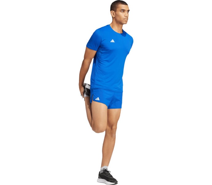 adidas ADIZERO ESSENTIAL LÖPARTSHIRT Blå