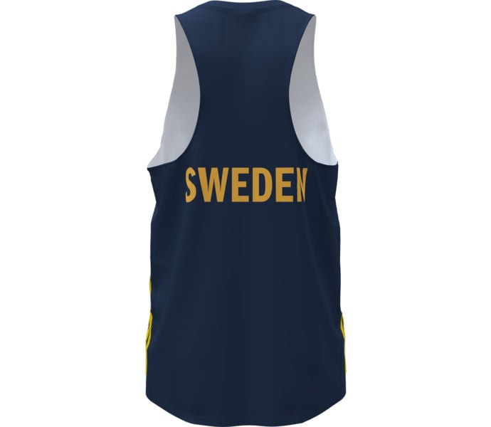 adidas ADIZERO SWE SINGLET LÖPARTLINNE Blå