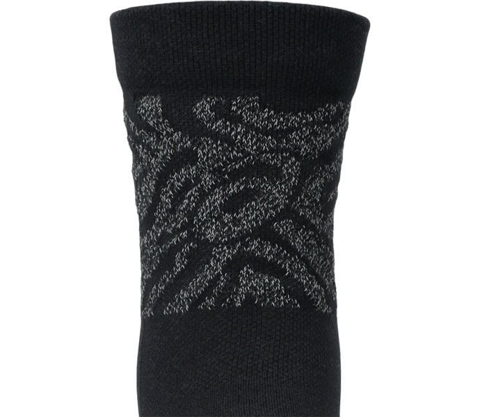 Asics RUN SOCK CREW LITE-SHOW LÖPARSTRUMPOR Svart