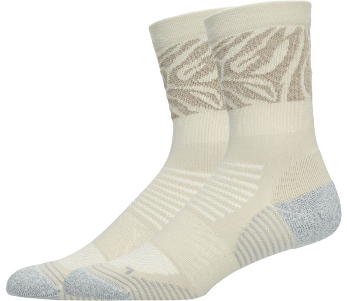 Asics RUN SOCK CREW LITE-SHOW LÖPARSTRUMPOR Beige