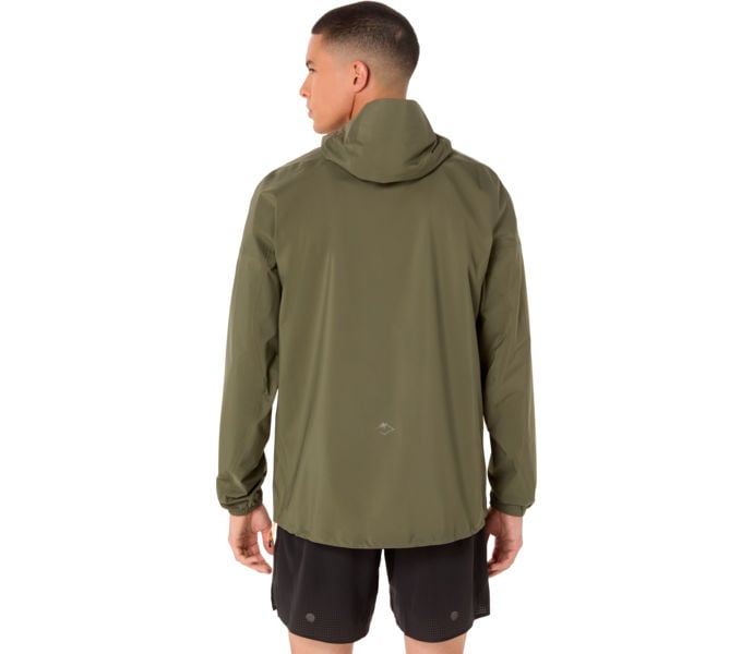 Asics FUJITRAIL ELITE WATERPROOF LÖPARJACKA Grön