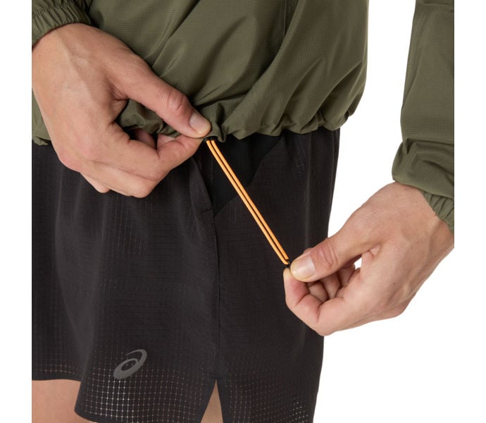 Asics FUJITRAIL ELITE WATERPROOF LÖPARJACKA Grön