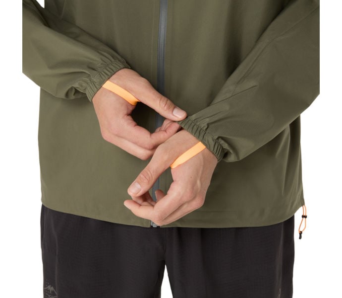 Asics FUJITRAIL ELITE WATERPROOF LÖPARJACKA Grön