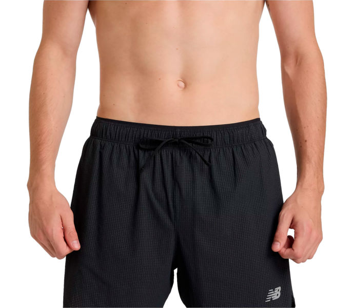 New Balance RC ULTRA LIGHT SPLIT SHORT 5'' LÖPARSHORTS Svart