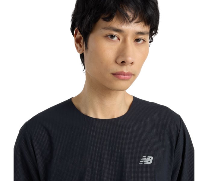 New Balance RACE DAY ULTRA LIGHT T-SHIRT LÖPARTSHIRT Svart