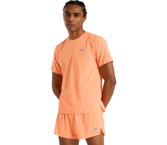 New Balance RACE DAY ULTRA LIGHT T-SHIRT LÖPARTSHIRT Orange