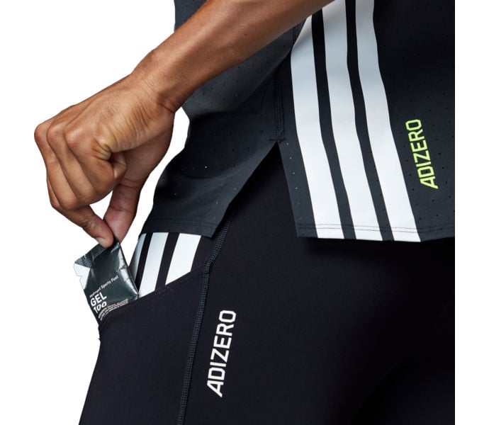 adidas ADIZERO LONG TIGHT LÖPARTIGHTS Svart