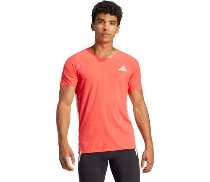 adidas ADIZERO TEE LÖPARTSHIRT Röd