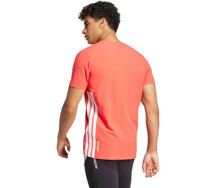 adidas ADIZERO TEE LÖPARTSHIRT Röd