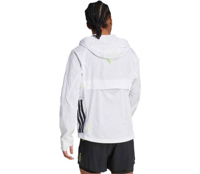 adidas ADIZEROA RUNNIG JACKET 25 LÖPARJACKA Vit