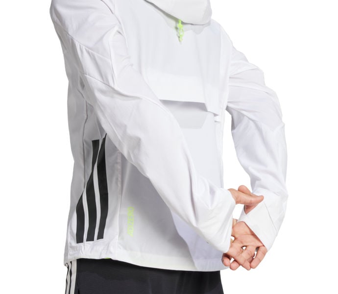 adidas ADIZEROA RUNNIG JACKET 25 LÖPARJACKA Vit