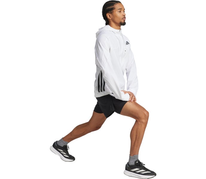 adidas ADIZEROA RUNNIG JACKET 25 LÖPARJACKA Vit