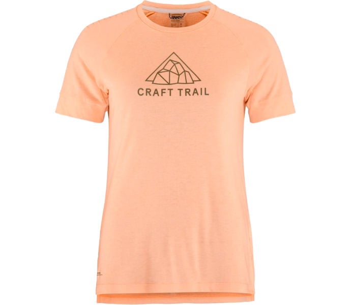 Craft ADV TRAIL WOOL SS TEE LÖPARTRÖJA Beige