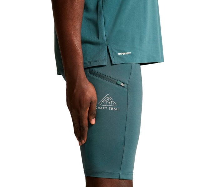 Craft PRO TRAIL SHORT TIGHTS LÖPARSHORTS Blå