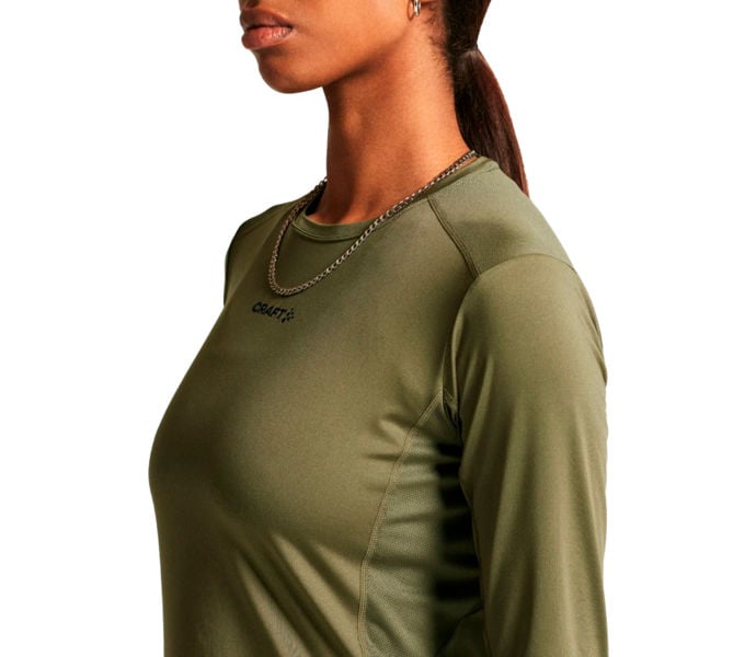 Craft ADV ESSENCE LS TEE 2 LÖPARTRÖJA Grön