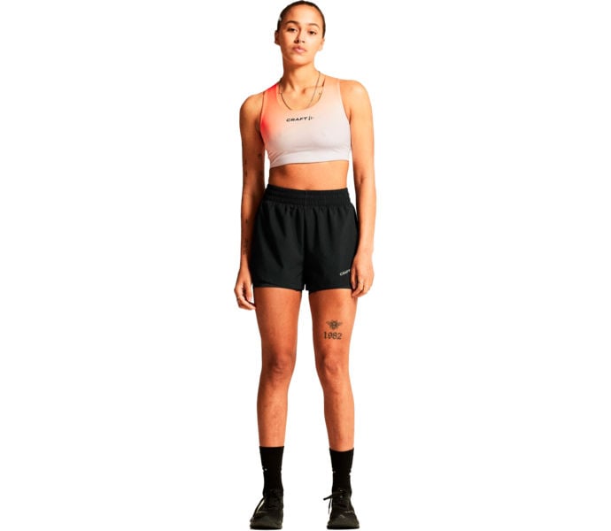 Craft ADV ESSENCE 2-IN-1 SHORTS 2 LÖPARSHORTS Svart