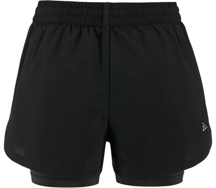 Craft ADV ESSENCE 2-IN-1 SHORTS 2 LÖPARSHORTS Svart