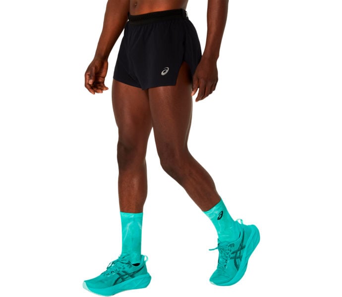 Asics METARUN SPLIT SHORTS LÖPARSHORTS Svart