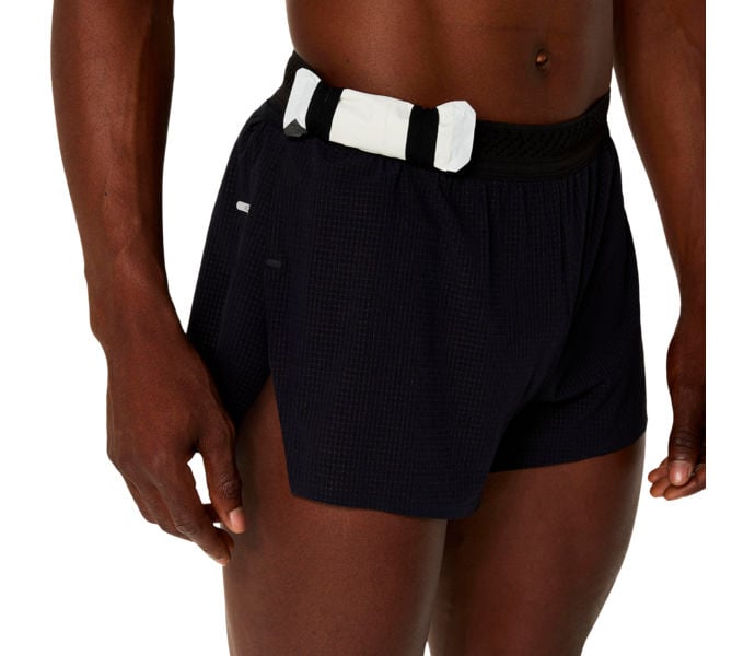 Asics METARUN SPLIT SHORTS LÖPARSHORTS Svart