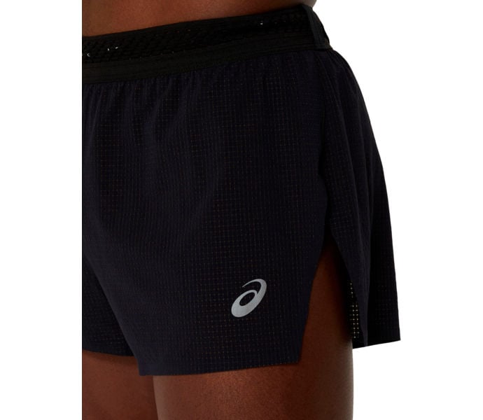 Asics METARUN SPLIT SHORTS LÖPARSHORTS Svart