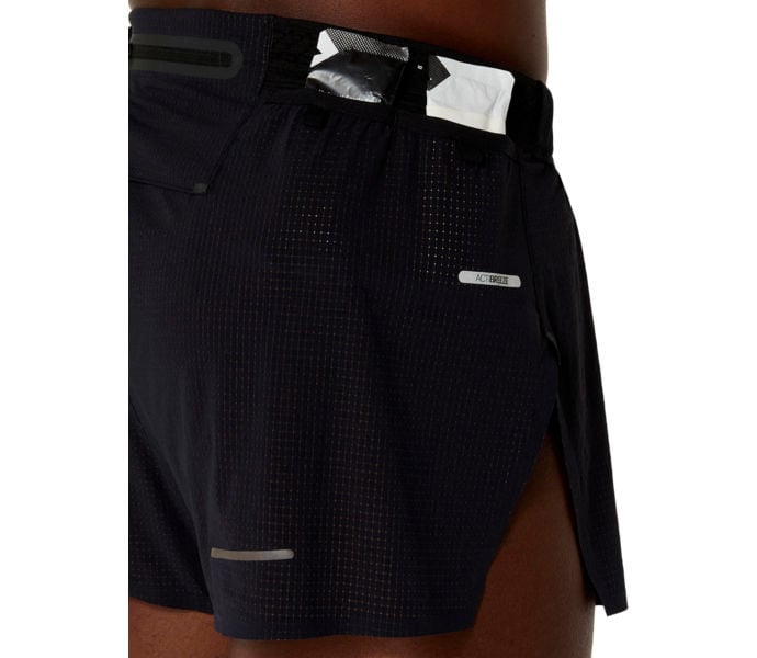 Asics METARUN SPLIT SHORTS LÖPARSHORTS Svart