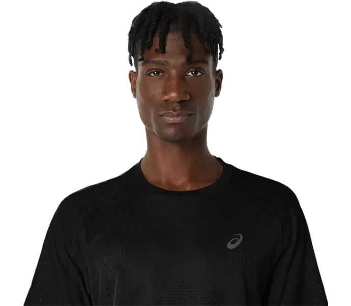 Asics METARUN SS TOP LÖPARTSHIRT Svart