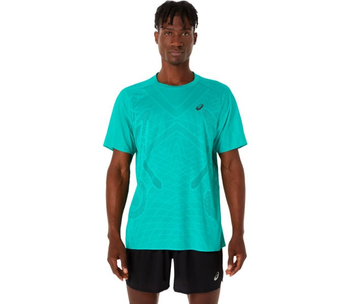 Asics METARUN SS TOP LÖPARTSHIRT Blå