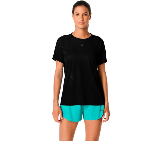 Asics METARUN SS TOP LÖPARTSHIRT Svart