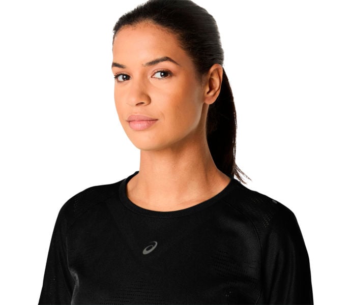 Asics METARUN SS TOP LÖPARTSHIRT Svart