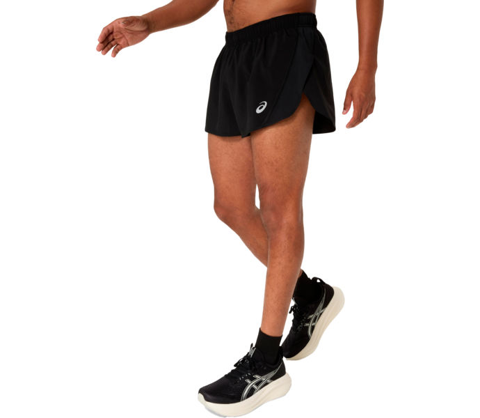 Asics CORE SPLIT LÖPARSHORTS Svart
