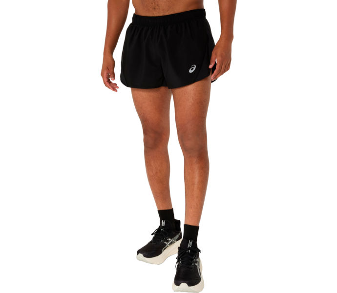 Asics CORE SPLIT LÖPARSHORTS Svart