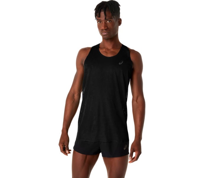 Asics METARUN SINGLET LÖPARLINNE Svart