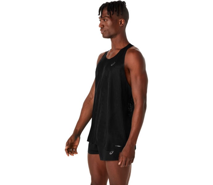 Asics METARUN SINGLET LÖPARLINNE Svart