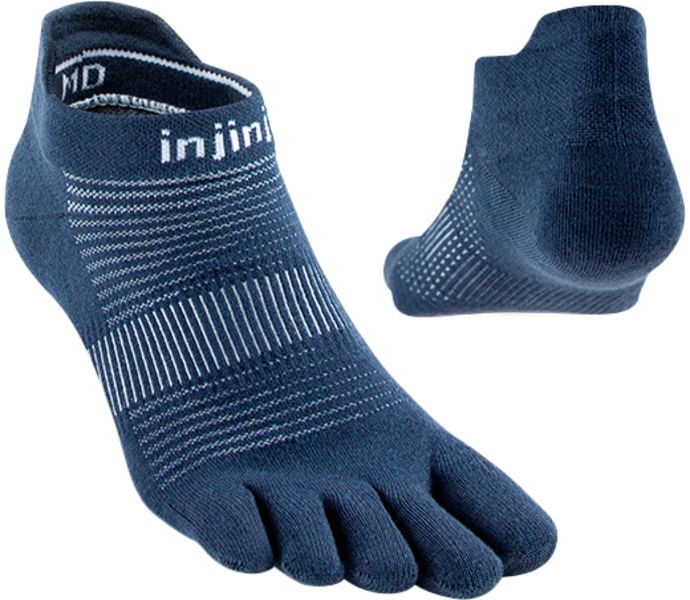 Injinji Run LW No-Show Löparstrumpor Blå