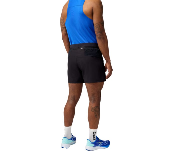 Brooks JOURNEY 5" SHORT LÖPARSHORTS Svart