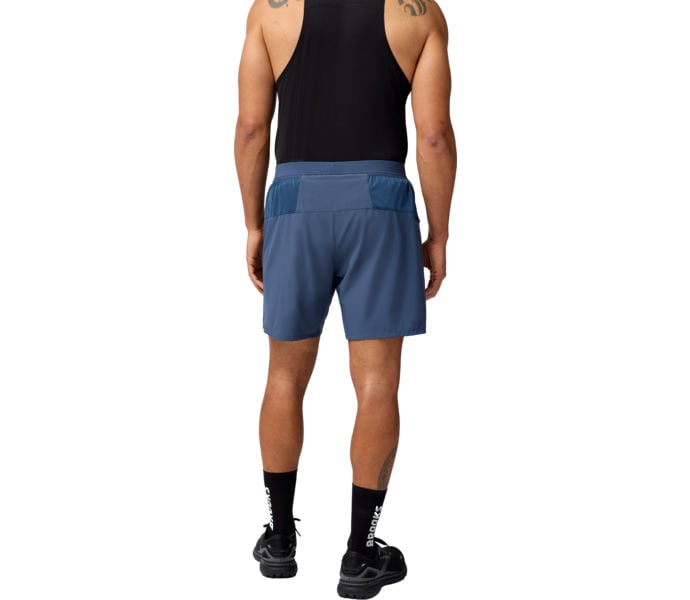 Brooks JOURNEY 7" 2-IN-1 SHORT LÖPARSHORTS Blå