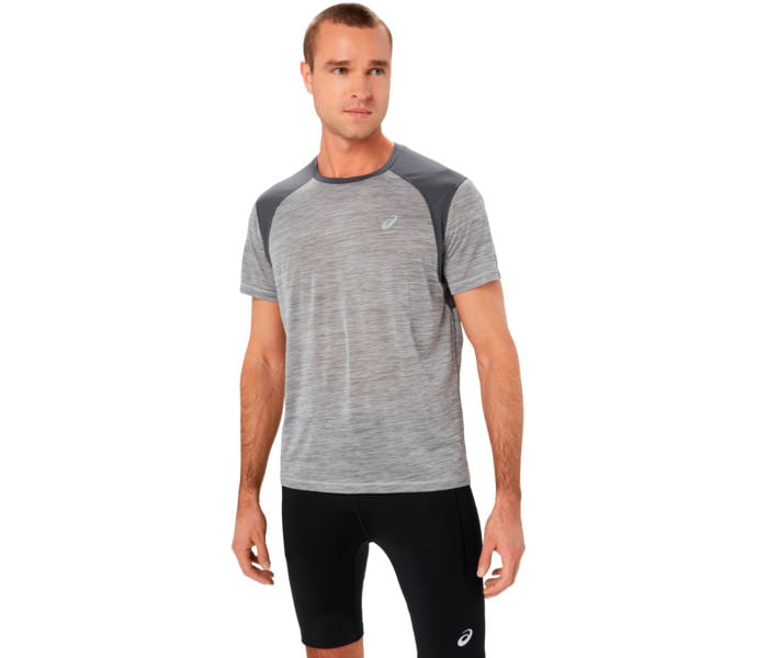 Asics ROAD SS LÖPARTSSHIRT Grå