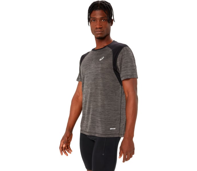 Asics ROAD SS LÖPARTSSHIRT Grå