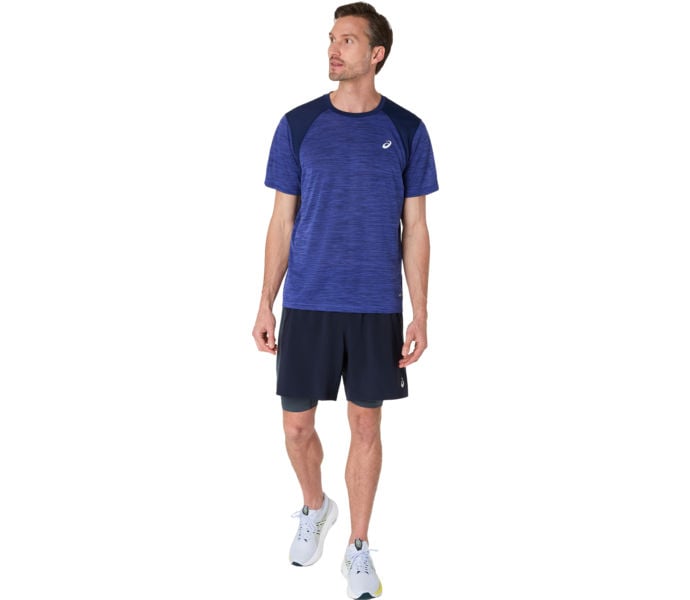 Asics ROAD SS LÖPARTSSHIRT Blå