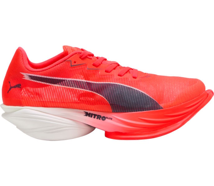 Puma FAST-R NITRO ELITE 3 KOLFIBERSKOR Röd