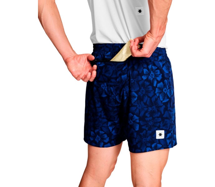 SAYSKY PACE SHORTS 5" LÖPARSHORTS Blå